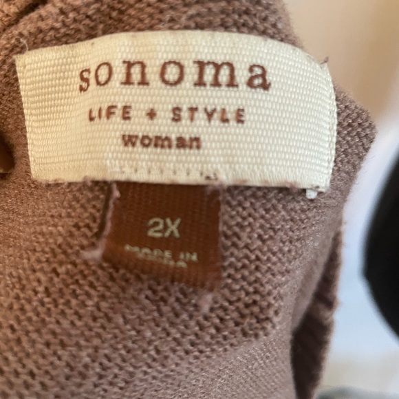 Women’s Argyle Sweater//Brand-Sonoma//Size-2X - Picture 3 of 3